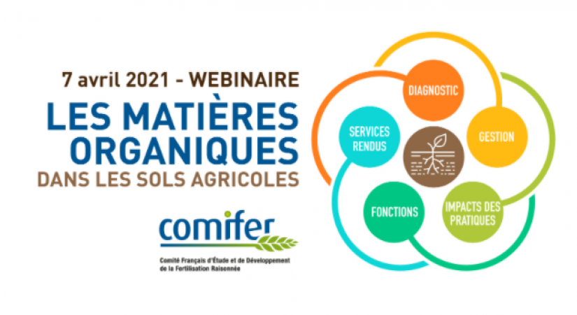 Journée Technique «Les Matières Organiques dans les Sols agricoles : diagnostic et gestion - fonctions et services rendus»