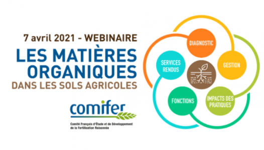 Journée Technique «Les Matières Organiques dans les Sols agricoles : diagnostic et gestion - fonctions et services rendus»