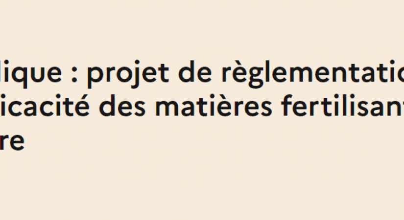 Information concernant le décret “socle commun”