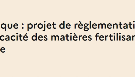Information concernant le décret “socle commun”